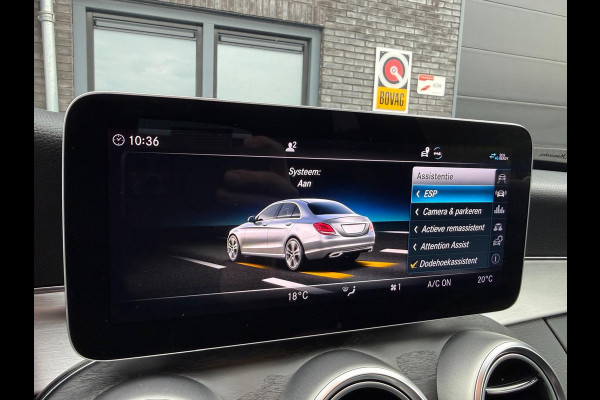 Mercedes-Benz C-Klasse 180 Business Solution AMG | 2E EIGENAAR | 3/6/12MND GARANTIE | PANO | LED | CRUISE | 360 CAMERA | STOELVERWM.| DODE HOEK |DEALER ONDERHOUDEN |