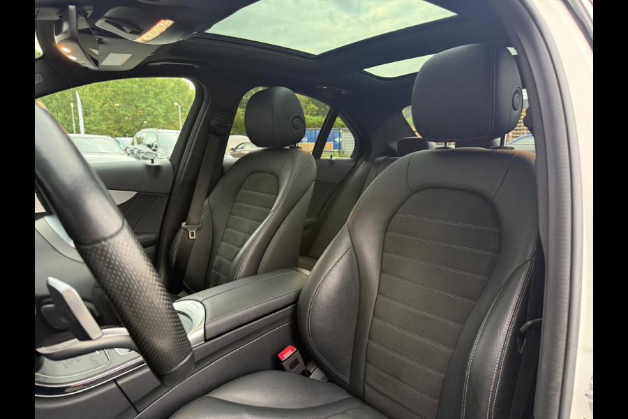 Mercedes-Benz C-Klasse 180 Business Solution AMG | 2E EIGENAAR | 3/6/12MND GARANTIE | PANO | LED | CRUISE | 360 CAMERA | STOELVERWM.| DODE HOEK |DEALER ONDERHOUDEN |