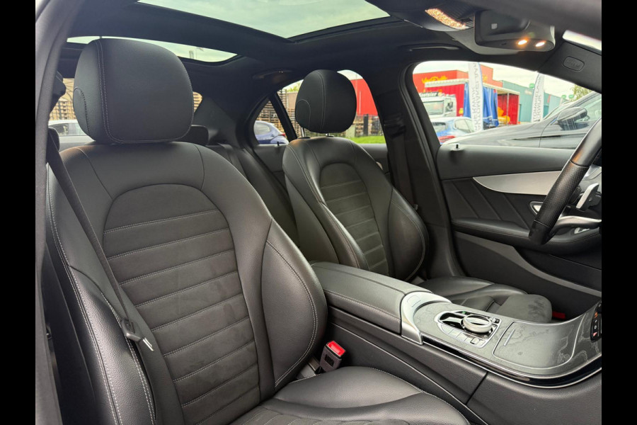 Mercedes-Benz C-Klasse 180 Business Solution AMG | 2E EIGENAAR | 3/6/12MND GARANTIE | PANO | LED | CRUISE | 360 CAMERA | STOELVERWM.| DODE HOEK |DEALER ONDERHOUDEN |