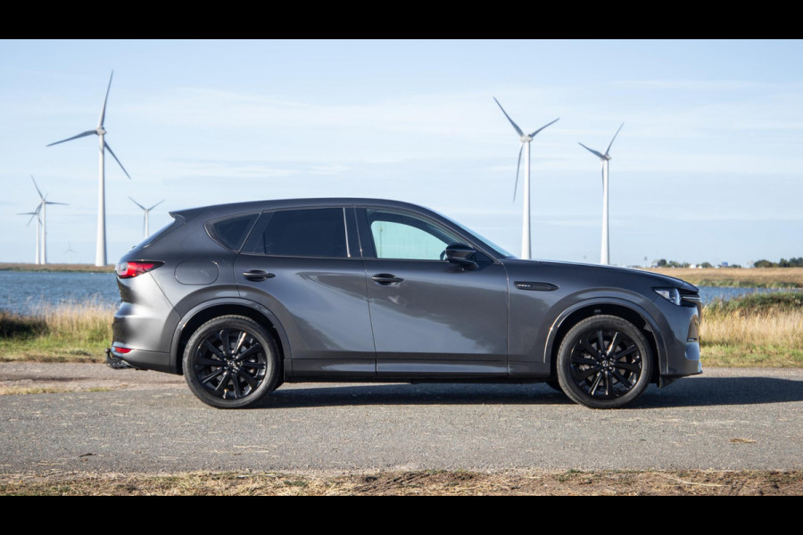 Mazda CX-60 2.5 e-SkyActiv PHEV Homura PANORAMA / TREKHAAK / 360 CAMERA / STOELVERWARMING + KOELING / CARPLAY / ADAPTIVE CRUISE