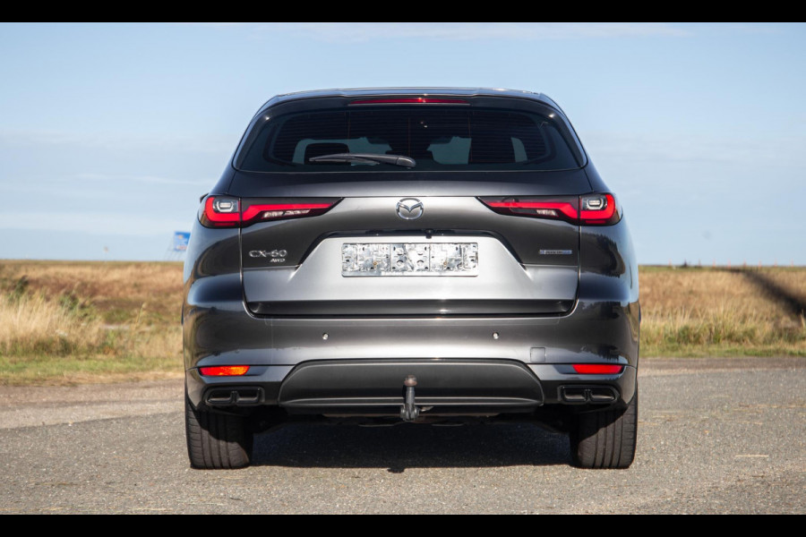 Mazda CX-60 2.5 e-SkyActiv PHEV Homura PANORAMA / TREKHAAK / 360 CAMERA / STOELVERWARMING + KOELING / CARPLAY / ADAPTIVE CRUISE