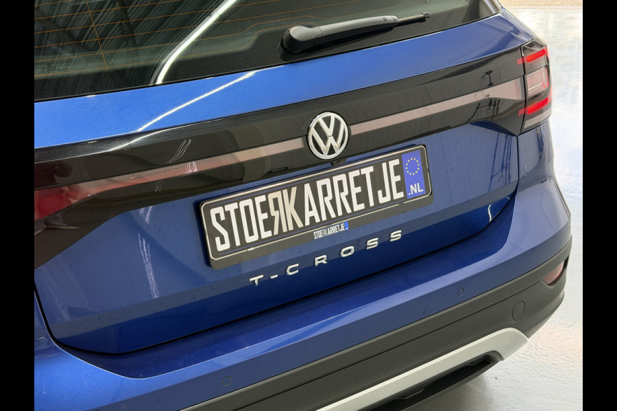 Volkswagen T-Cross 1.0 TSI 115pk DSG Style | Navi | Carplay | 17"| Camera | Led Koplampen | Stoelverwarming | 100% Volkswagen Onderhouden!