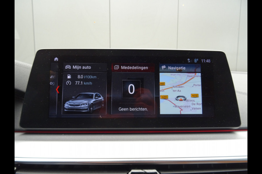 BMW 5 Serie 530i xDrive High Executive * LEER * SFEER * GOED ONDERH. !!