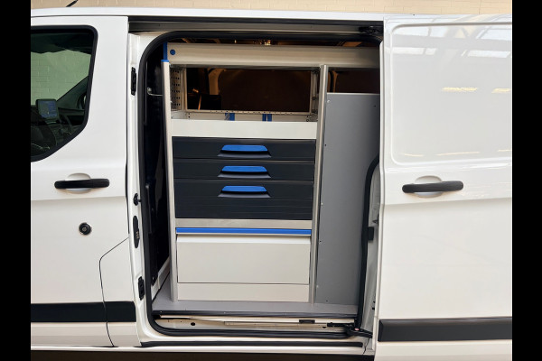 Ford Transit Custom Servicewagen 320 2.0 TDCI euro6 L2H1 Trend 3Persoons, 2xSchuifdeur, Sortimo, Trekhaak, RIJKLAARPRIJS!