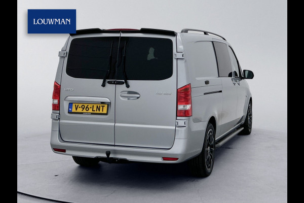 Mercedes-Benz Vito 119 CDI Pro L3 DC 19 inch AMG Dubbele cabine Sidebars Dubbele Schuifdeur Multibeam LED Trekhaak Achteruitrijcamera Betimmering