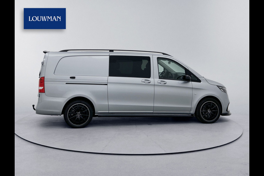 Mercedes-Benz Vito 119 CDI Pro L3 DC 19 inch AMG Dubbele cabine Sidebars Dubbele Schuifdeur Multibeam LED Trekhaak Achteruitrijcamera Betimmering
