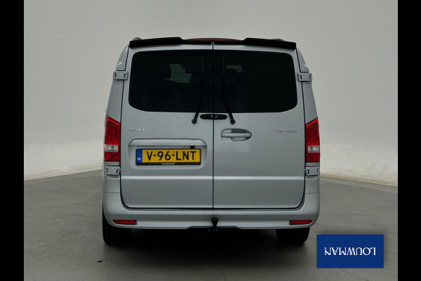 Mercedes-Benz Vito 119 CDI Pro L3 DC 19 inch AMG Dubbele cabine Sidebars Dubbele Schuifdeur Multibeam LED Trekhaak Achteruitrijcamera Betimmering