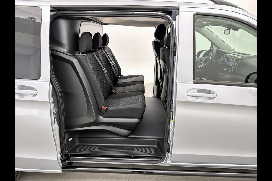 Mercedes-Benz Vito 119 CDI Pro L3 DC 19 inch AMG Dubbele cabine Sidebars Dubbele Schuifdeur Multibeam LED Trekhaak Achteruitrijcamera Betimmering