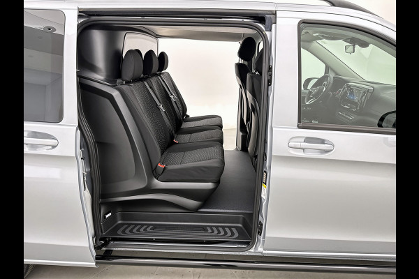 Mercedes-Benz Vito 119 CDI Pro L3 DC 19 inch AMG Dubbele cabine Sidebars Dubbele Schuifdeur Multibeam LED Trekhaak Achteruitrijcamera Betimmering