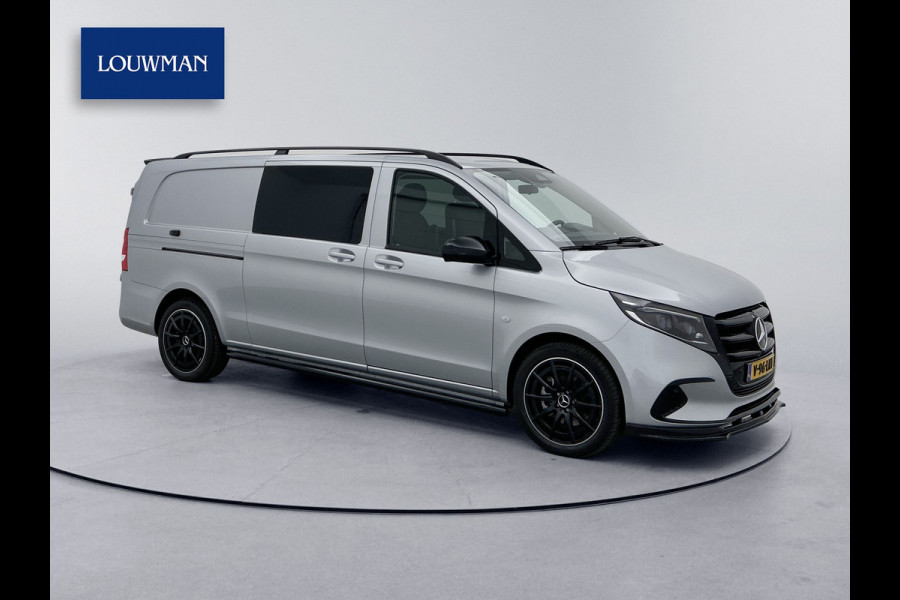 Mercedes-Benz Vito 119 CDI Pro L3 DC 19 inch AMG Dubbele cabine Sidebars Dubbele Schuifdeur Multibeam LED Trekhaak Achteruitrijcamera Betimmering