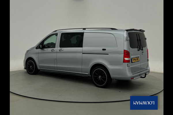 Mercedes-Benz Vito 119 CDI Pro L3 DC 19 inch AMG Dubbele cabine Sidebars Dubbele Schuifdeur Multibeam LED Trekhaak Achteruitrijcamera Betimmering