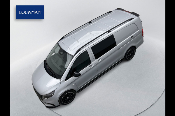Mercedes-Benz Vito 119 CDI Pro L3 DC 19 inch AMG Dubbele cabine Sidebars Dubbele Schuifdeur Multibeam LED Trekhaak Achteruitrijcamera Betimmering