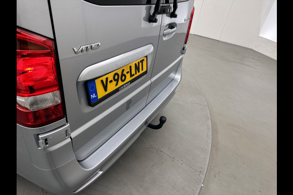 Mercedes-Benz Vito 119 CDI Pro L3 DC 19 inch AMG Dubbele cabine Sidebars Dubbele Schuifdeur Multibeam LED Trekhaak Achteruitrijcamera Betimmering