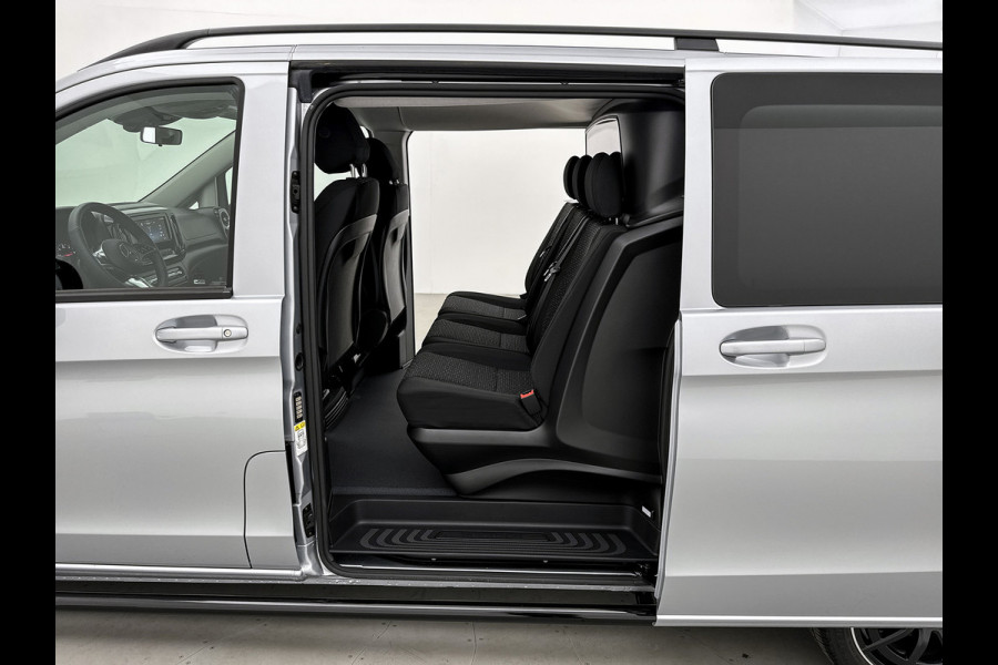 Mercedes-Benz Vito 119 CDI Pro L3 DC 19 inch AMG Dubbele cabine Sidebars Dubbele Schuifdeur Multibeam LED Trekhaak Achteruitrijcamera Betimmering