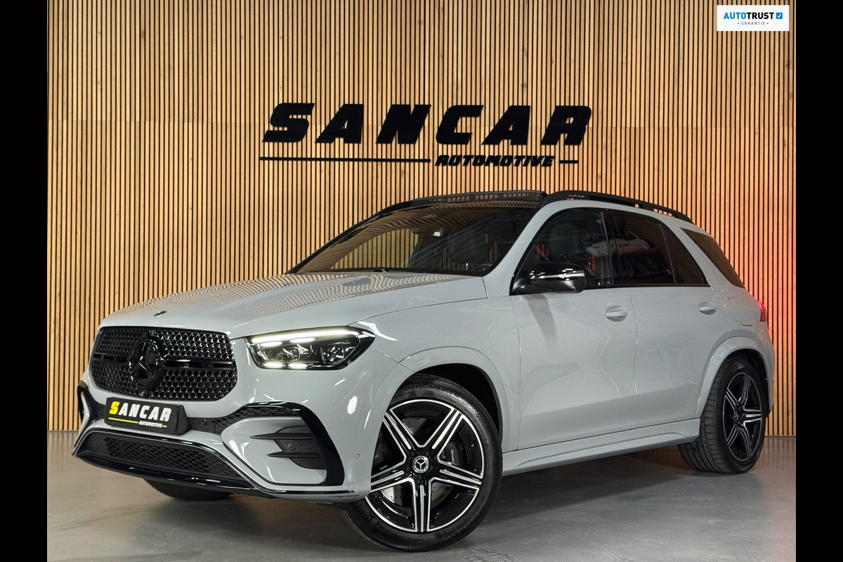 Mercedes-Benz GLE 400 e 4MATIC AMG Line ALPINGRAU BOMVOL!!! PANO|BURMESTER|LUCHTVERING|AMBIENT|360 CAM|21 inch BREED|NIGHT|