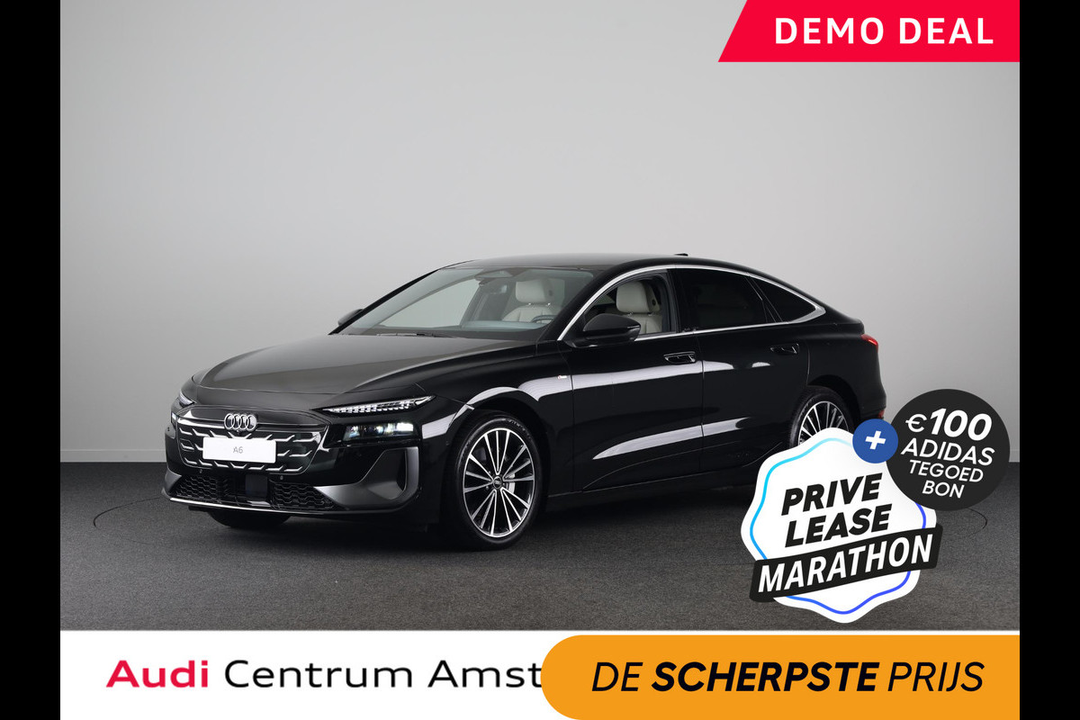 Audi A6 Sportback e-tron Advanced edition 100kWh performance 367pk | Private Lease vanaf € 1.042,- per maand | Winterpakket | Beige leder interieur | Privacy glass | Tech pro | MMI Bijrijdersscherm