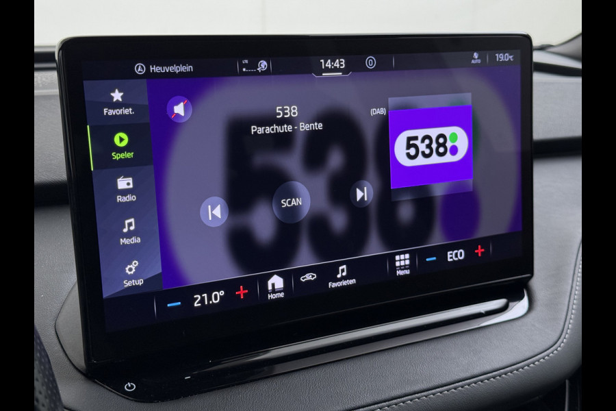 Škoda ENYAQ iV 180PK Sportline SOH 90% Sportstoelen Adap.Cruise Stuurverwarming Lmv 21" Blind Spot Assist Camera Apple Carplay Android Auto Privacy Glas Pdc Isofix Lane Assist P-Assist Dodehoekdetectie IV60 1e Eigenaar Dealeronderhouden Origineel Nederlandse Auto