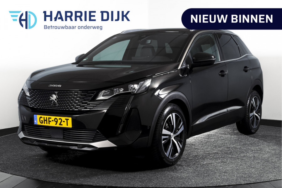 Peugeot 3008 1.6 PureTech 180 PK GT - Automaat | Dig. Cockpit | Adapt. Cruise | Leder-+stoelverw. | Elek. stoelen | Camera | NAV | ECC | Elek. Klep | Afn. Trekhaak | LM 18" |