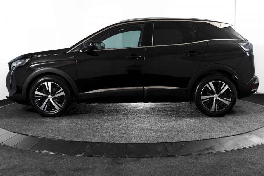 Peugeot 3008 1.6 PureTech 180 PK GT - Automaat | Dig. Cockpit | Adapt. Cruise | Leder-+stoelverw. | Elek. stoelen | Camera | NAV | ECC | Elek. Klep | Afn. Trekhaak | LM 18" |