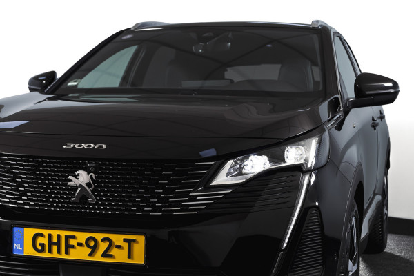 Peugeot 3008 1.6 PureTech 180 PK GT - Automaat | Dig. Cockpit | Adapt. Cruise | Leder-+stoelverw. | Elek. stoelen | Camera | NAV | ECC | Elek. Klep | Afn. Trekhaak | LM 18" |