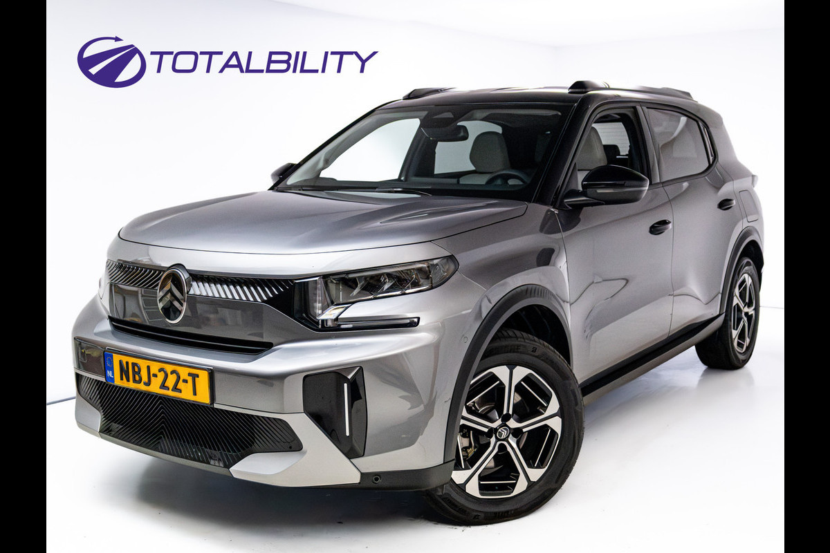 Citroën C3 Aircross 1.2 Hybrid 145pk Max | Camera | Led Vision | Climate-control | Navigatie | App-connect | Cruise | Privacy Glas, Side-assist, PDC V+A, Draadloze Tel.lader