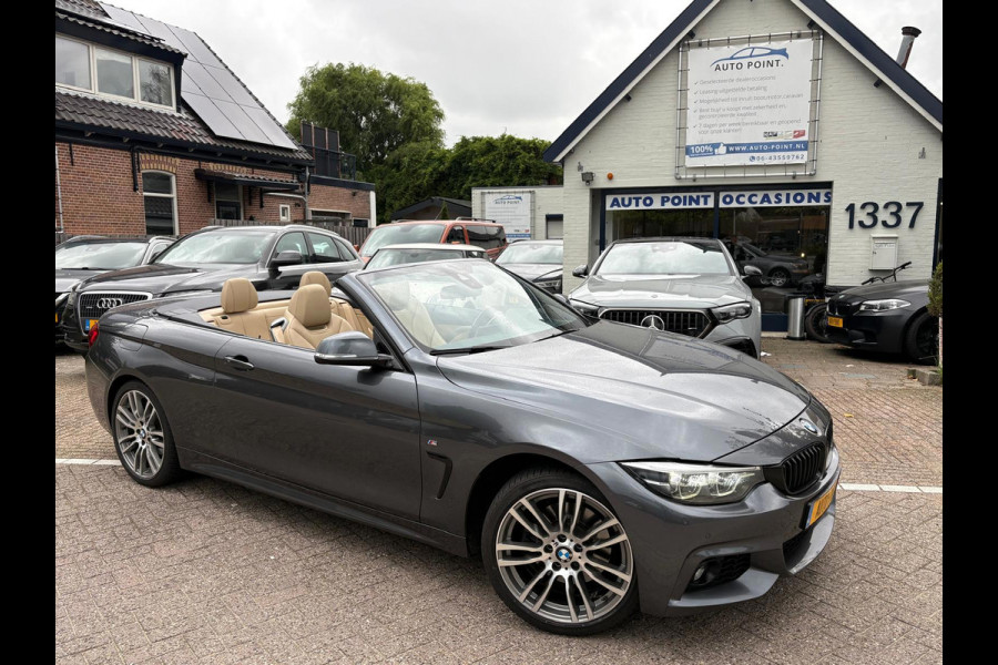 BMW 4 Serie Cabrio 430i XDRIVE 250PK HARDTOP/HUD/AIRSCARF