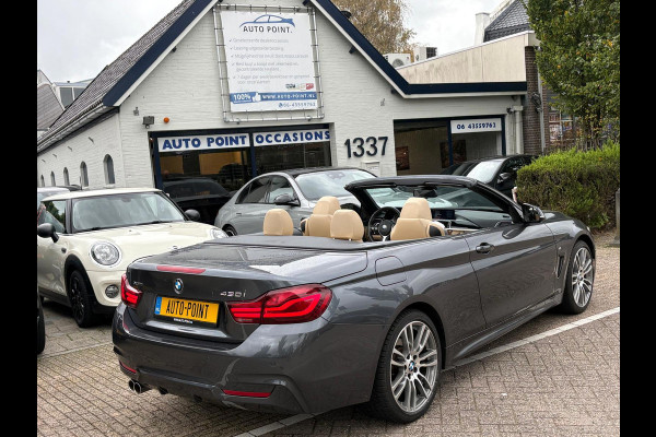 BMW 4 Serie Cabrio 430i XDRIVE 250PK HARDTOP/HUD/AIRSCARF