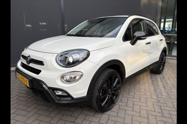 Fiat 500X Cross 1.4 Turbo MultiAir S-Design Cross Airco - Parkeersensor achter - Navigatie - Cruise control - Bluetooth - Dakrails - Radio - Licht metalen velgen 19 inch - Start/stop systeem - Lederen/stof bekleding - Elektrische ramen - Extra getint glas achter -  Keyless entry