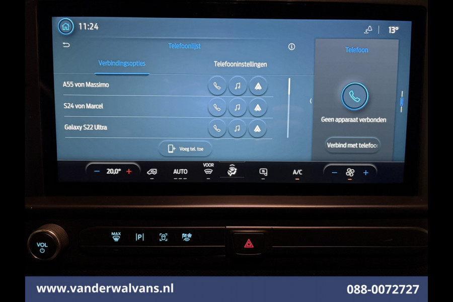 Ford Transit Custom 2.0 TDCI 136pk L2H1 Euro6 Airco | Camera | LED | Apple Carplay | Cruisecontrol Android Auto, Verwarmde Voorruit, Parkeersensoren, Bijrijdersbank, 2740kg laadvermogen
