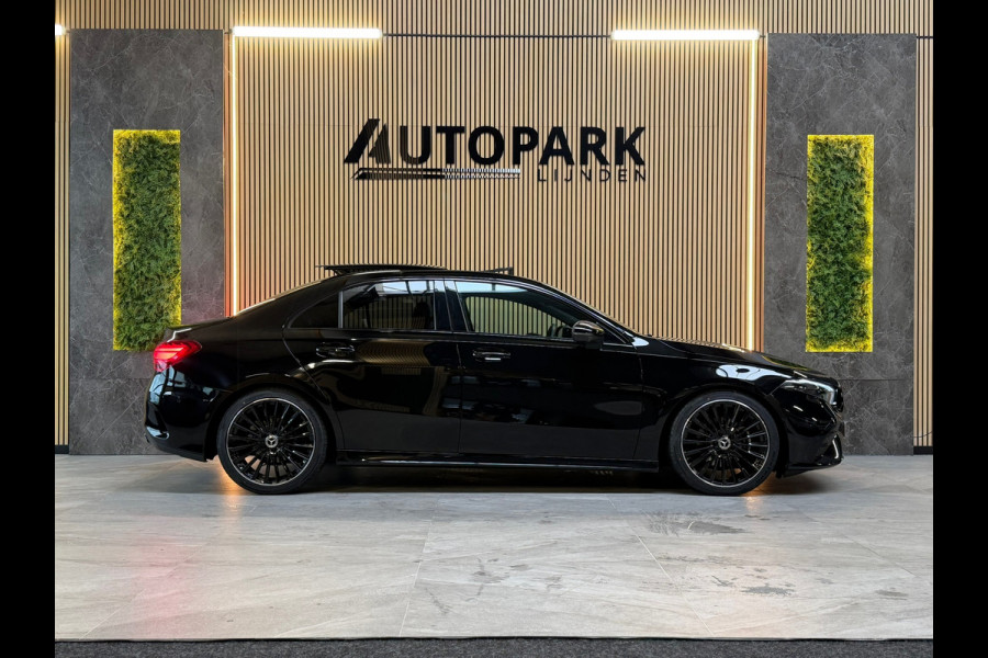 Mercedes-Benz A-Klasse 180 AMG Line |PANO|360 CAMERA|DODEHOEK|KEYLESS|ACC|SFEERVERLICHTING|NIGHTPAKKET|DEALER ONDERHOUDEN|FACELIFT