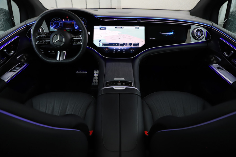 Mercedes-Benz EQE SUV 350+ AMG Line 96 kWh | Hyperscreen | Achterasbesturing | Head-up | Burmester | Keyless-go | Digital-light | Leder | Pano | 2024.