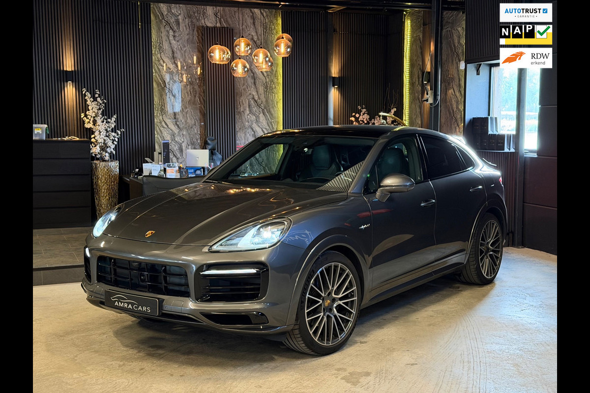 Porsche Cayenne Coupé 3.0 E-Hybrid 462PK|PANO|LUCHTVERING|FULL