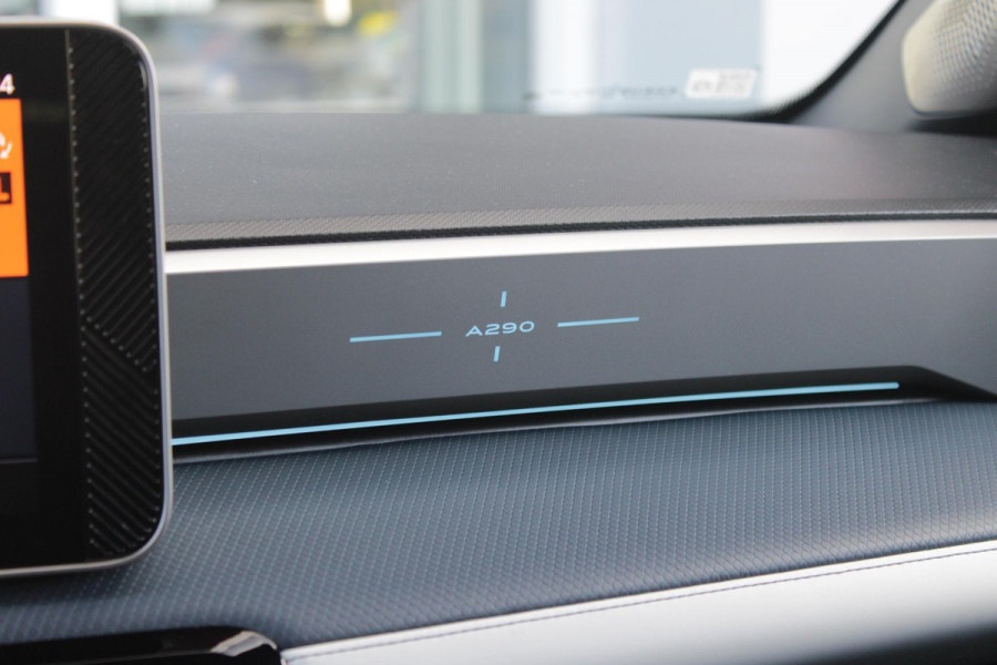 ALPINE A290 GTS 220PK 52 kWh | DEVIALET AUDIO SYSTEM | DRAADLOZE TELEFOONLADER | ELEKTRISCH VERWARMBAAR STUURWIEL | 19" LICHTMETALEN VELGEN "SNOWFLAKE" NOIR BRILLIANT | ALPINE LOGO OP ZIJSCHERMEN | BREMBO REMKLAUWEN "ROUGE RACING" | ALPINE TELEMETRICS PREMIUM | NAPPA LEDEREN BEKLEDING BLUE PROFOND/GRIS EVEE MET ALPINE STIKSELS EN LOGO | MICHELIN PILOT SPORT BANDEN | ALPINE SPORT CHASSIS | GROOTLICHT ASSISTENT | DCC | ADAPTIVE CRUISE CONTROL | PARKEERNSENSOREN VOOR ACHTER EN ZIJKANT | ACHTERUITRIJ CAMERA | HANDSFREE CARD | VERWARMBARE VOORSTOELEN | WARMTEPOMP | NAVIGATIE BY "GOOGLE