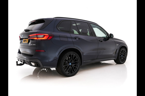 BMW X5 xDrive45e M-Sport-Styling High Executive (Plug-In) {SoH-91%} (INCL-BTW) *PANO | LEATHER | LASER-LED | HARMAN/KARDON | MEMORY-PACK | TOPVIEW | ADAPTIVE-CRUISE | BLINDSPOT | DIGI-COCKPIT | PRIVACY-GLASS | SHIFTPADDLES | HEAD-UP | TOWBAR | 22''A