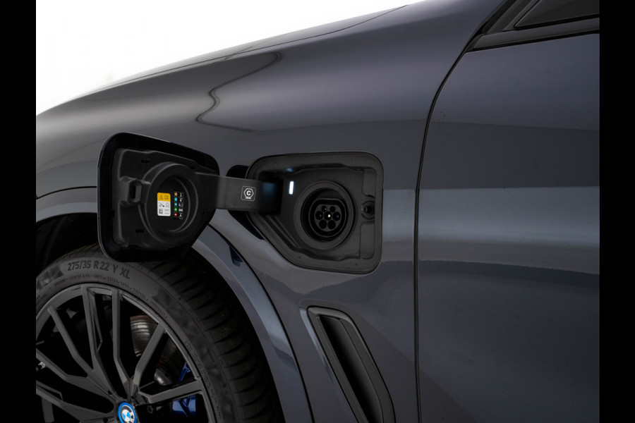 BMW X5 xDrive45e M-Sport-Styling High Executive (Plug-In) {SoH-91%} (INCL-BTW) *PANO | LEATHER | LASER-LED | HARMAN/KARDON | MEMORY-PACK | TOPVIEW | ADAPTIVE-CRUISE | BLINDSPOT | DIGI-COCKPIT | PRIVACY-GLASS | SHIFTPADDLES | HEAD-UP | TOWBAR | 22''A