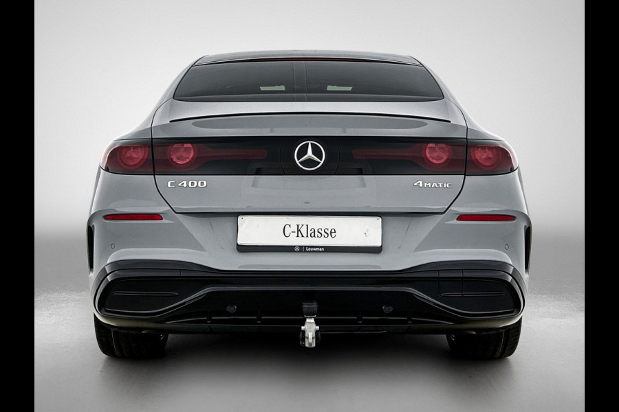 Mercedes-Benz C-Klasse 400 4MATIC Launch Edition 94 kWh | Premium pakket | Winterpakket | Rijassistentiepakket Plus | Sportstoelen pakket | Trekhaak | Panoramisch dak | Sierelementen zwart scheepsdek hout | 20" multispaaks lichtmetalen AMG velgen |
