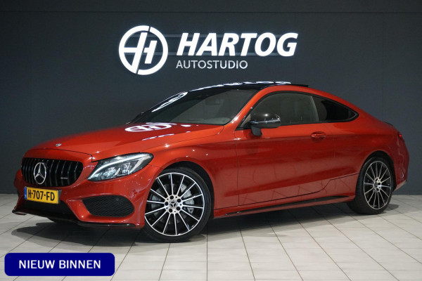 Mercedes-Benz C-Klasse Coupé 250 AMG-line 211PK + PANORAMA / CAMERA / STOELVERWARMING
