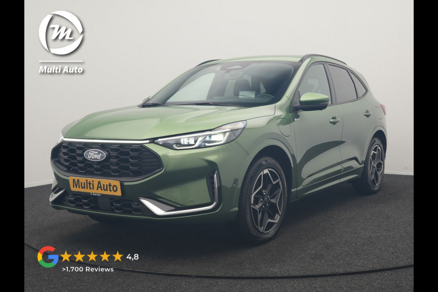 Ford Kuga 2.5 PHEV ST-Line X FACELIFT 243pk | Trekhaak Af Fabriek | Adaptive Cruise | Head Up | Bang & Olufsen | 360 Camera | Alcantara Sportstoelen Memory & Verwarmd | Apple Carplay | BLIS | Keyless | Stuur Verwarmd | 19"L.M | Plug In Hybrid |