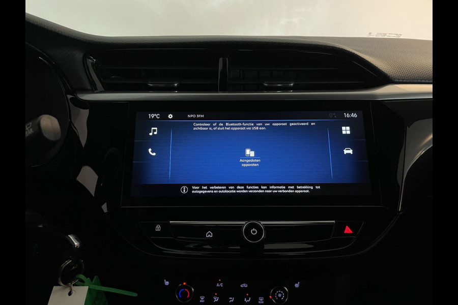 Opel Corsa 1.2 Turbo GS 100PK AIRCO NAVI VIA APP CRUISE CONTROL STOELVERW APPLE CARPLAY VELGEN ZWART DAK PRIVACYGLAS NIEUWSTAAT