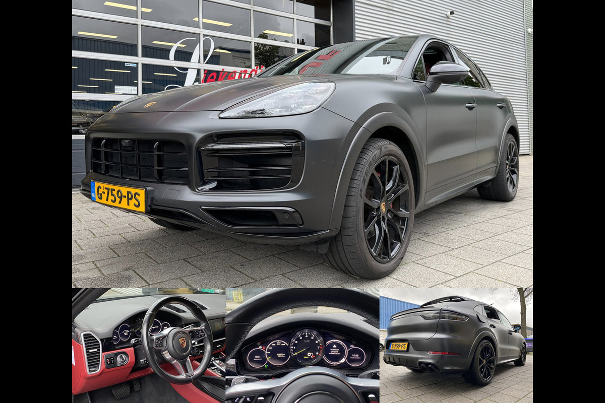 Porsche Cayenne Coupé 3.0 E-Hybrid 463PK - Matt Zwart I Panorama dak I Leer I Navigatie en nog veel Meer...