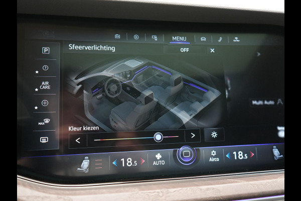 Volkswagen Touareg 3.0 TSi eHybrid 4MOTION PHEV 381pk Dealer O.H. | SOH 91,3% | Trekhaak Af Fabriek | Luchtvering | Panodak | Adaptive Cruise | Dynaudio | 360 Camera | Head Up | Lederen Comfortstoelen Memory & Verwarmd | Sfeerverlichting | Stuur Verwarmd |  Keyless | Apple Carplay | 20"L.M | Plug In Hybrid |