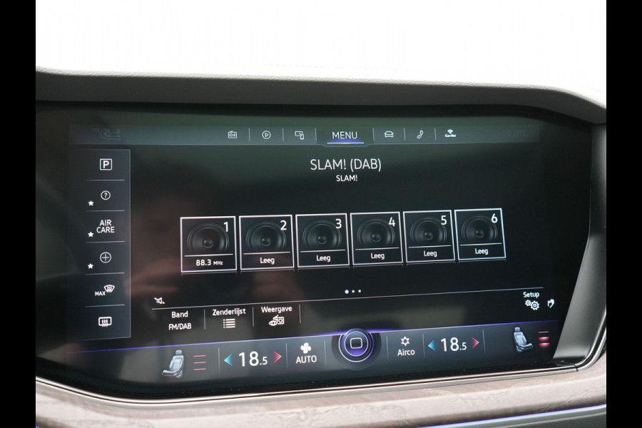 Volkswagen Touareg 3.0 TSi eHybrid 4MOTION PHEV 381pk Dealer O.H. | SOH 91,3% | Trekhaak Af Fabriek | Luchtvering | Panodak | Adaptive Cruise | Dynaudio | 360 Camera | Head Up | Lederen Comfortstoelen Memory & Verwarmd | Sfeerverlichting | Stuur Verwarmd |  Keyless | Apple Carplay | 20"L.M | Plug In Hybrid |