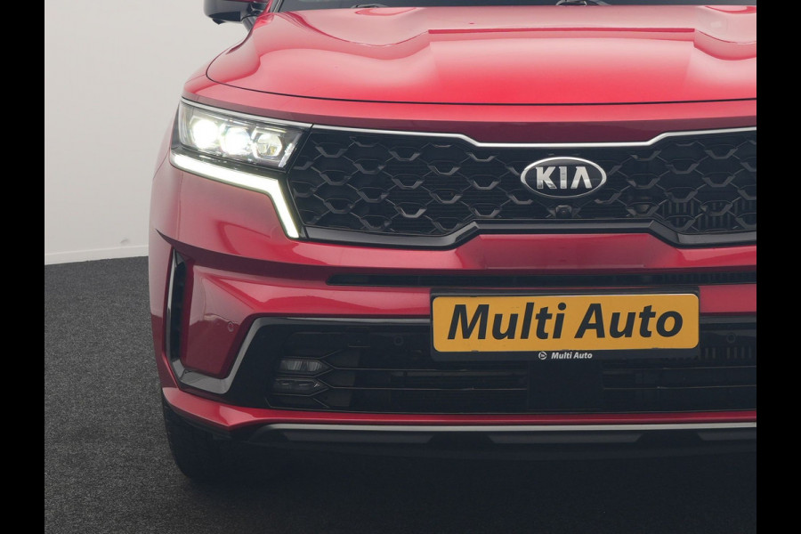 Kia Sorento 1.6 T-GDI 4WD ExecutiveLine PHEV 265pk Dealer O.H. | SOH 96,7% | Trekhaak Afn. | Panodak | Head Up | Adaptive Cruise | 360 Camera | Bose Audio | Lederen Sportstoelen Memory & Ventilatie | Keyless | BLIS | Stoelen & Stuur Verwarmd | Plug In Hybrid |