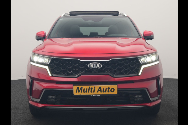 Kia Sorento 1.6 T-GDI 4WD ExecutiveLine PHEV 265pk Dealer O.H. | SOH 96,7% | Trekhaak Afn. | Panodak | Head Up | Adaptive Cruise | 360 Camera | Bose Audio | Lederen Sportstoelen Memory & Ventilatie | Keyless | BLIS | Stoelen & Stuur Verwarmd | Plug In Hybrid |