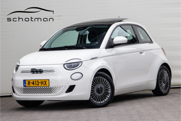 Fiat 500 Icon 42 kWh Panorama, Carplay, Stoelverwarming