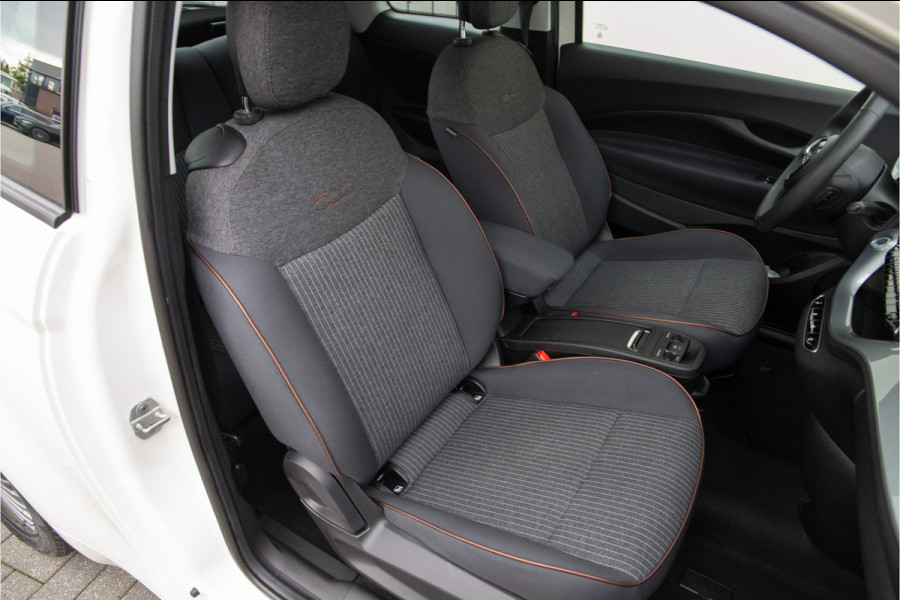 Fiat 500 Icon 42 kWh Panorama, Carplay, Stoelverwarming