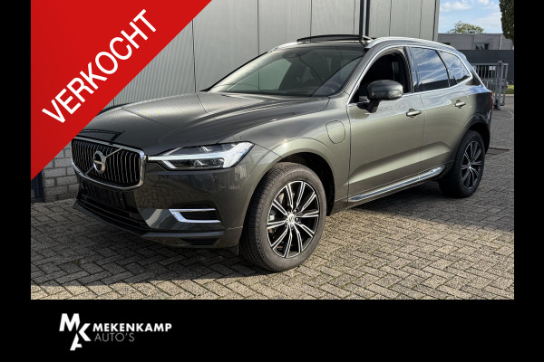 Volvo XC60 2.0 Recharge T6 AWD Inscription 19"/Panoramadak/Trekhaak/Leder + memory/Adaptieve cruise/Stoel + stuurverwarming/360 camera/Keyless/Dodehoek/Apple Carplay & Android Auto