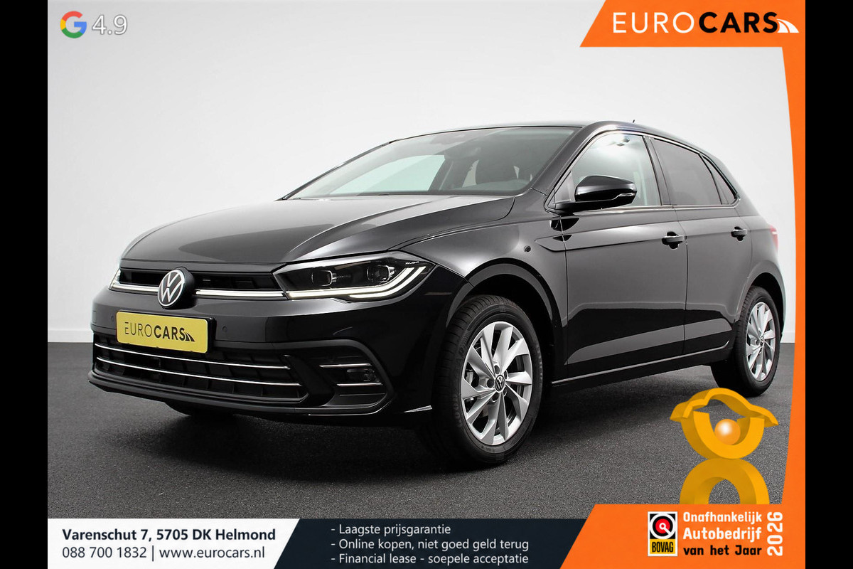 Volkswagen Polo 1.0 TSI DSG Style Camera Navigatie Apple Carplay Android Auto Climate Control Led Lichtmetalen Velgen Extra getint glas