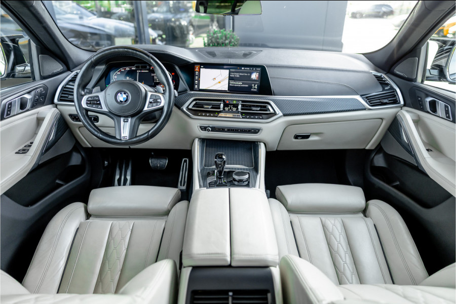 BMW X6 M50i High Executive - M Sport | Panorama | 4-wielsturing | H&K | Soft Close | 360 Camera