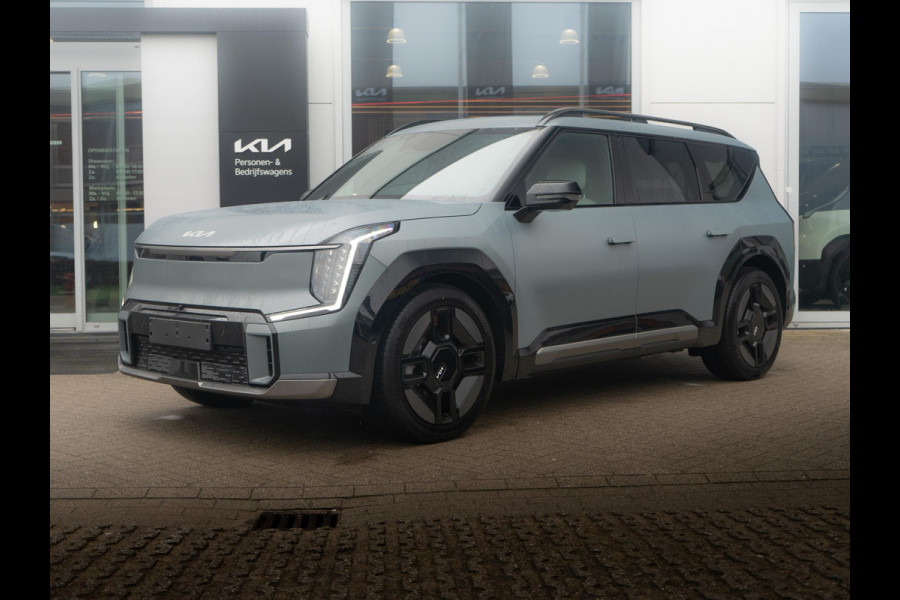 Kia EV9 GT-Line AWD 99.8 kWh | UNIEKE KLEUR | TREKHAAK WEGKLAPBAAR | HUD | SCHUIFKANTEL DAK | MERIDIAN AUDIO | LED | LEDER